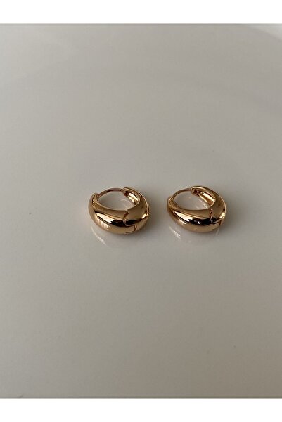 Freyja Aksesuar Klasik Bombeli 18k Gold Halka Küpe No:1 Xuping