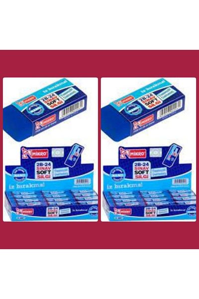 Micro Micro Exam Eraser / 2b-24 (2 Packs)