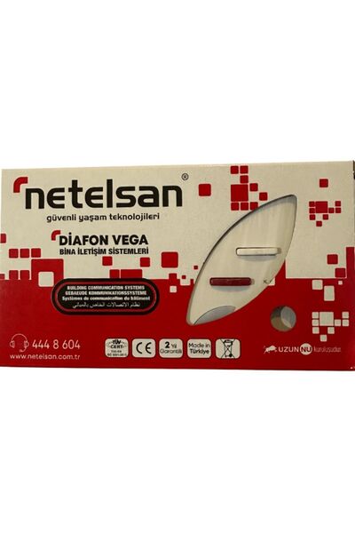 Netelsan Vega Diafon Kapıcısız Şube
