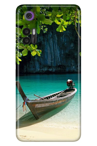 TCL 30 - 30 Plus Case Silicone Moderna Illustrated Patterned Haiti
