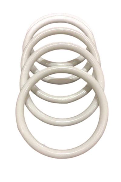 Kezban Tekstil 50 Pieces 6 cm Plastic Fiber Rings