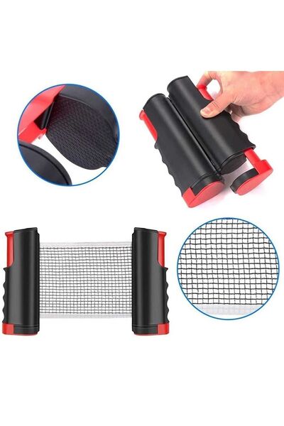 STFAST Teleskopik Taşınabilir Kaymaz Ping Pong Masa Tenisi Filesi Aparatı Masa Tenisi Ağı A + Kalite