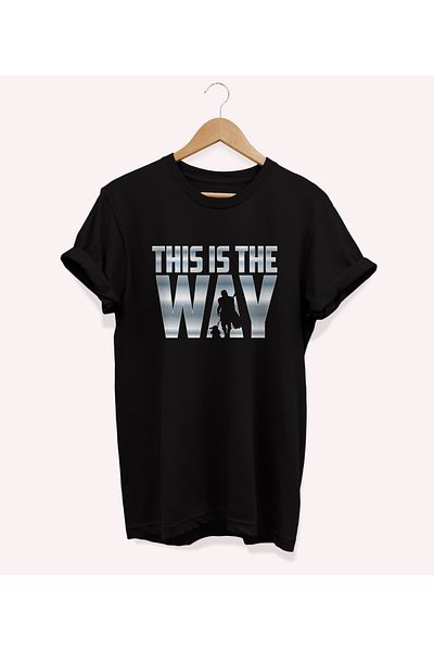 remonz Mandalorian Printed - 100% Cotton Crew Neck Oversize T-Shirt, μεγάλο μέγεθος