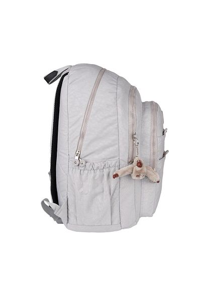 Relaxion Rucsac de școală din țesătură rezistentă la apă în 5 compartimente cu accesorii RLX1625-bej