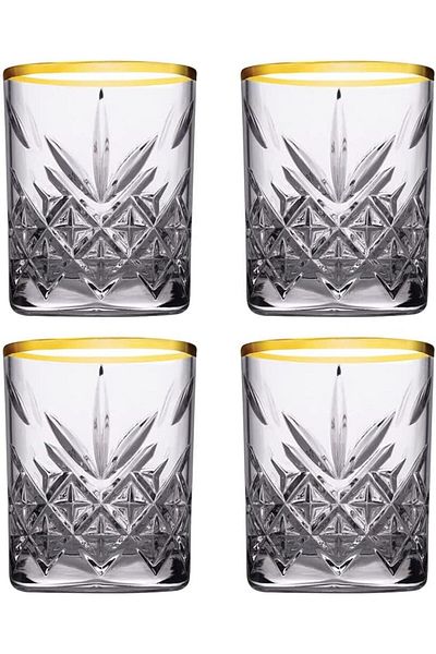 Paşabahçe Golden Touch 62Cc 4-Piece Glass Set