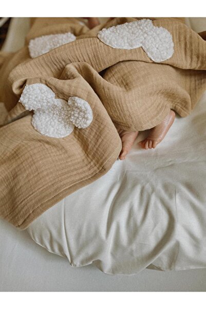 dery baby TAŞIMAK SİHİRDİR بطانية موسلين بني سوريس - تيدي أربع طبقات