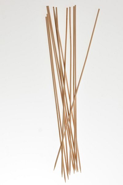 KAFEM Bamboo Garbage Skewer 30 Cm 50 Pk X 100 Pieces -