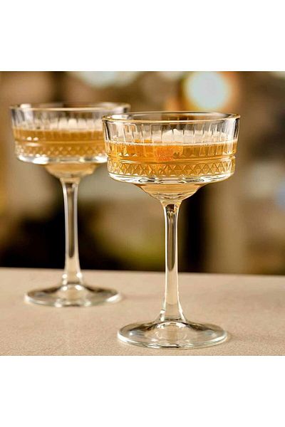 Paşabahçe 260 Cc 4-Piece Glass Cup Set with Stand