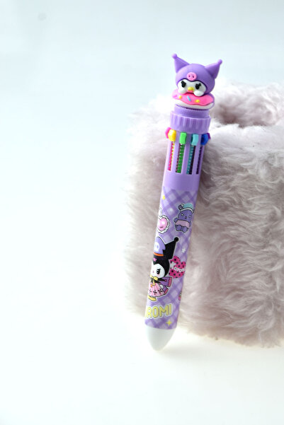 Four Office Kuromi 10-Color Ballpoint Pen Set