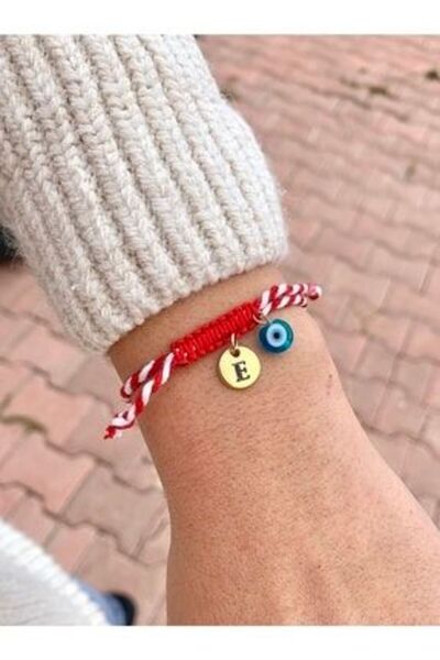 NOVAFACE Lettered Evil Eye Beaded Lucky Bracelet - Marteniçka Classic