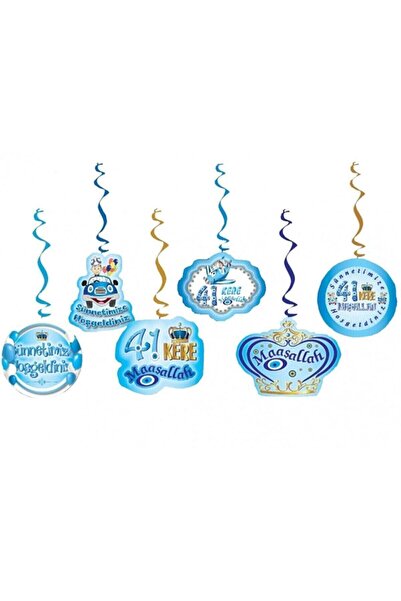 DÜVENCİ TİCARET 6'lı Tavan Süs Sünnet