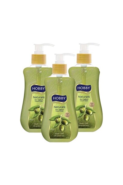 Hobby صابون سائل بزيت الزيتون - 400 مل × 3