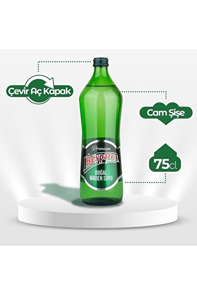 Beypazarı Premium Doğal Maden Suyu 750 Ml X 6 Adet