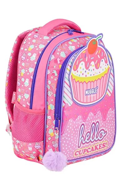 MUGGLE Cup Cake Kız Çocuk Anaokulu Çantası