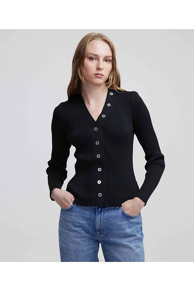 MISS IPEKYOL Kötött női pulóver - fekete Iw 6240050039