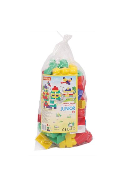 Polesie Pol-6660 Junior 69 Piece Lego Set