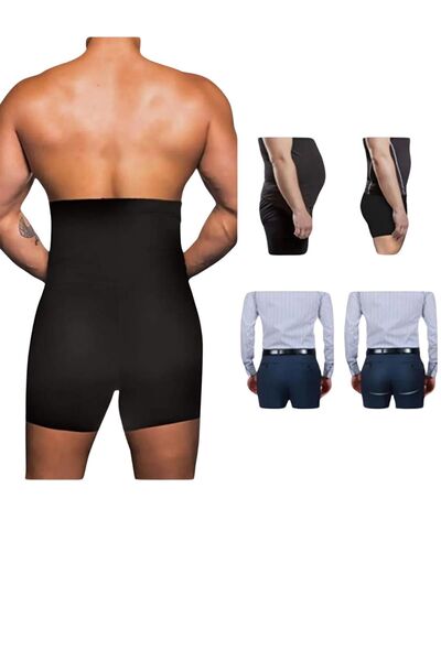 EMBA KORSE Ανδρικός κορσές μπόξερ Μέσης αδυνατίσματος και σύσφιξης Ανδρικός κορσές μπόξερ