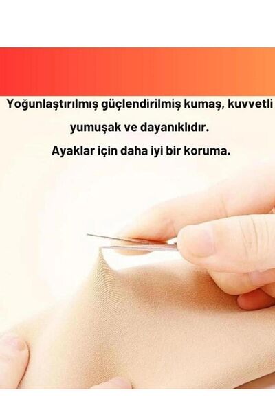 EMBA KORSE Kadın İçi Peluşlu Kalın Kışlık Termal Pleuş Çorap