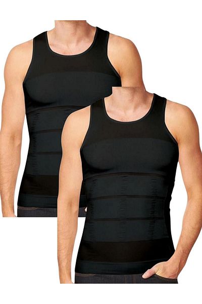 EMBA KORSE Men's Corset Undershirt - Recovery, Back Anti-Humpback, Upright Durus Waist Corset, Set of 2 Corsets