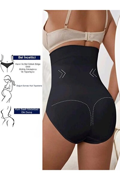 EMBA KORSE Uterus Toning Postpartum Corset Slimming Firming High Waist Panty Corset