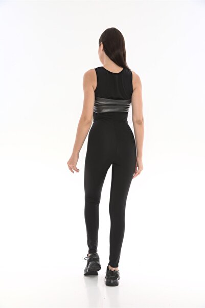 EMBA KORSE Slimming Thermal Sauna Agraffiti Corset Leggings