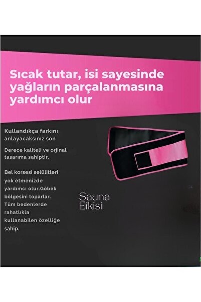 EMBA KORSE Sauna Thermal Slimming Corset - Slimming and Recovery Waist Belt