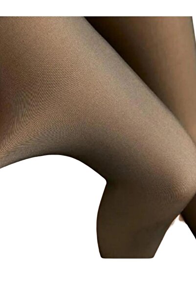 ARTUAL Дамски плюшени дълги термо чорапи от полар, чорапогащи, зимни термо бельо, дълги чорапи от полар