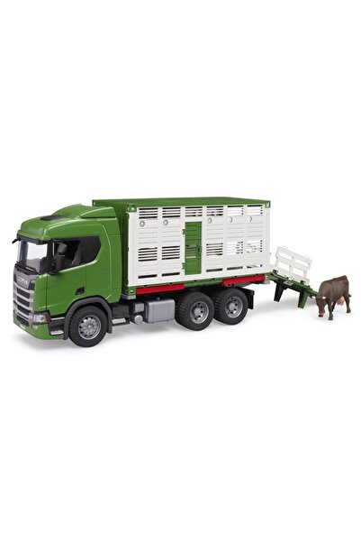 Bruder 03548 Hayvan Nakil Aracı Yeşil