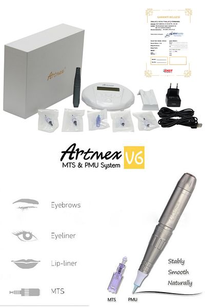 Artmex Artmex V6 - Permanent Makeup and Dermapen Device