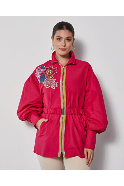 SERPİL Serpil Kadın Fuşya Mont 36383