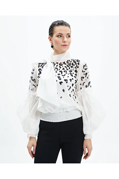 SERPİL Serpil Kadın Ecru Bluz 38823