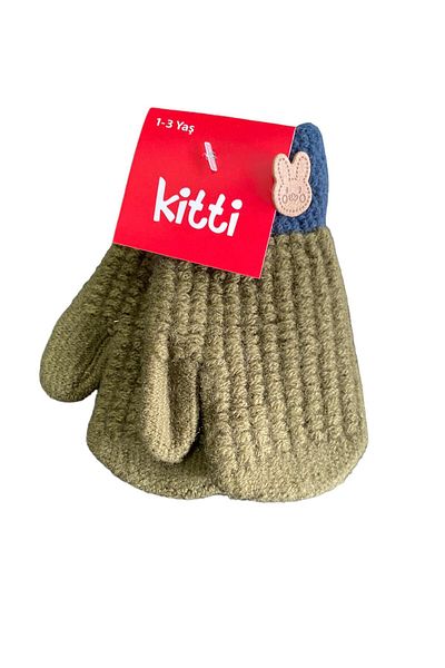 Kitti Gloves Knitted Navy Blue