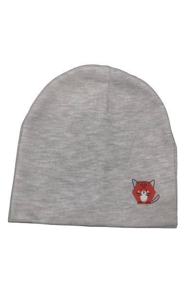 Kitti Beanie Combed Cotton with Cat