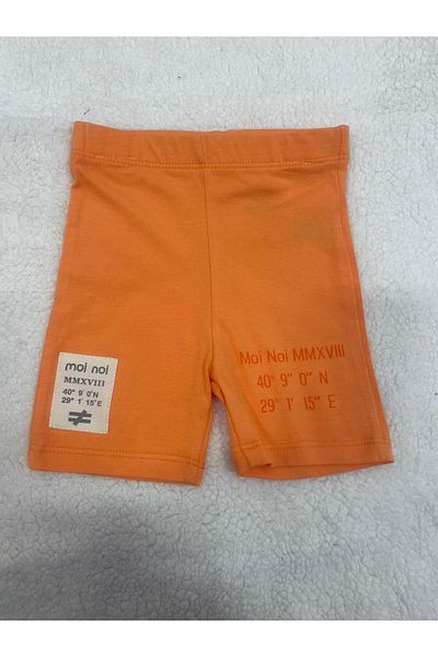 Moi Noi 2-Piece Set Basic Orange with Shorts