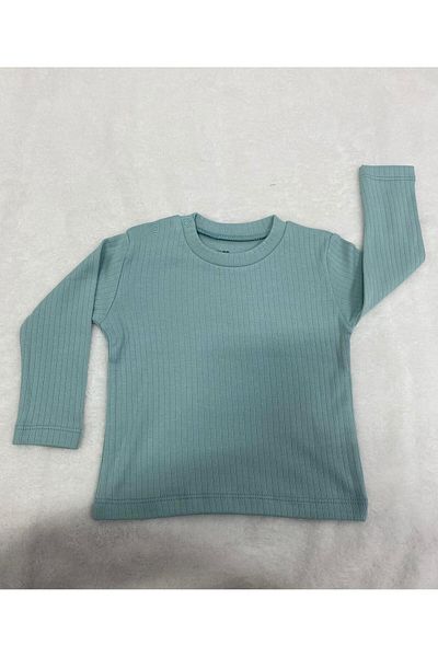 Tiffany سويت شيرت بتقنية أساسية بالنعناع