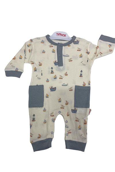 Tiffany Jumpsuit Ships Theme