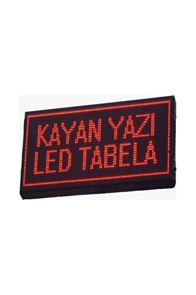 SANEC Led Tabela 80x64cm Çift Taraflı Kırmızı Kayan Yazı-Wifi