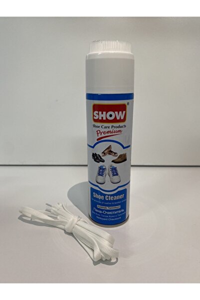 SHOW Spor Ayakkabı Temizleme Köpüğü 250ml Ayakkabı Bağcık