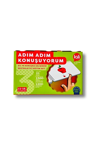 Genel Markalar Lali Yayınları Adım Adım Konuşuyorum Terapi Seti Full Set ADIM ADIM 1-2-3-4