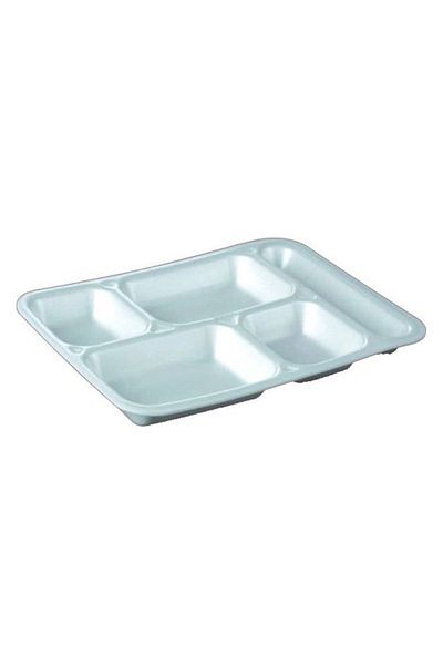 ANI PLAST Memory Foam Table D'hôte Plate 5 Compartments 100 Light