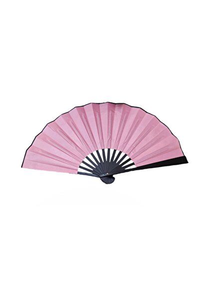 baytoptan Saten Kraft Yelpaze Şık Pembe