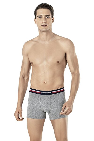 Pierre Cardin Karışık Renkli Pamuk Likralı 3'lü Boxer