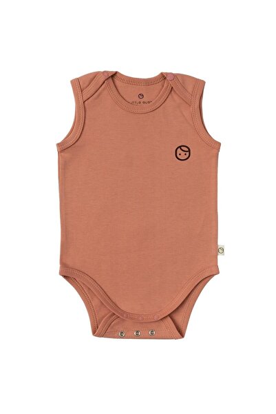 Little Gusto Snap Athlete Baby Pink Organic Cotton Gusto Printed