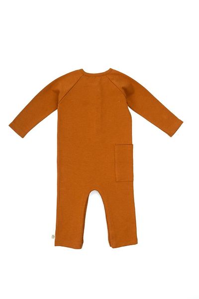 Little Gusto Long Sleeve Jumpsuit Tile Organic Cotton