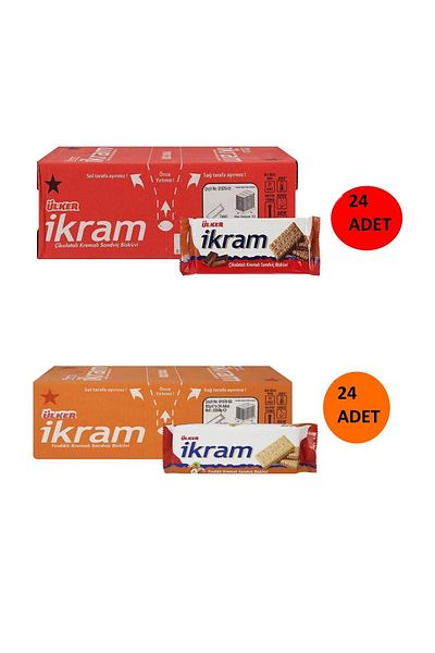 Ülker 84 Gr 24 Pieces of Treat Cocoa - Hazelnut
