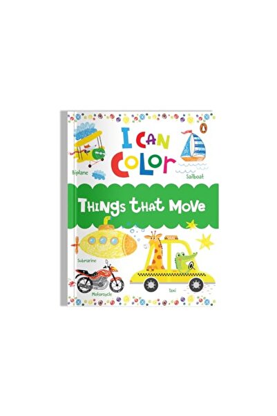 Penguin Random House I Can Color Things That Move