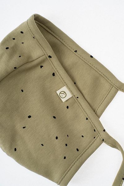 Little Gusto British Hat Baby Cosmos Khaki Organic Cotton
