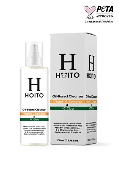 Hoito Oil Based Cleanser Vitamin C Complex & 4 C Cica - Yağ Bazlı Cilt Ve Mak...