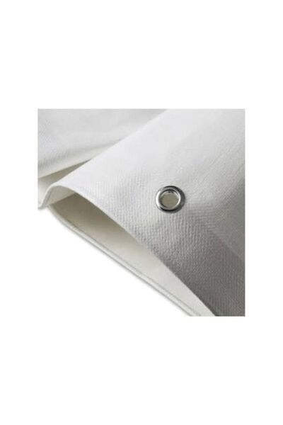 PERBRANDA 6 X 8 Mt Ebatlı Lamineli Dikişli Çadır Branda Beyaz