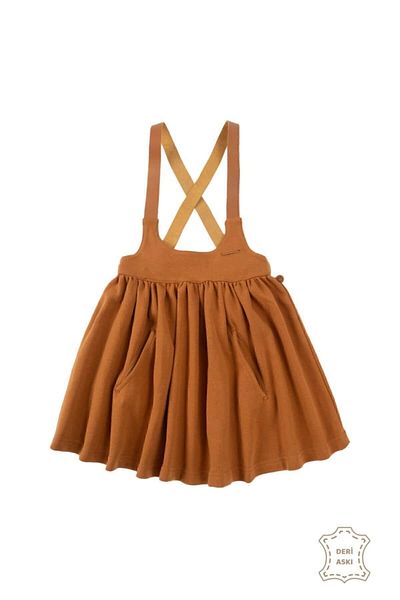 Little Gusto Gilet Dress Kids Tile Organic Cotton